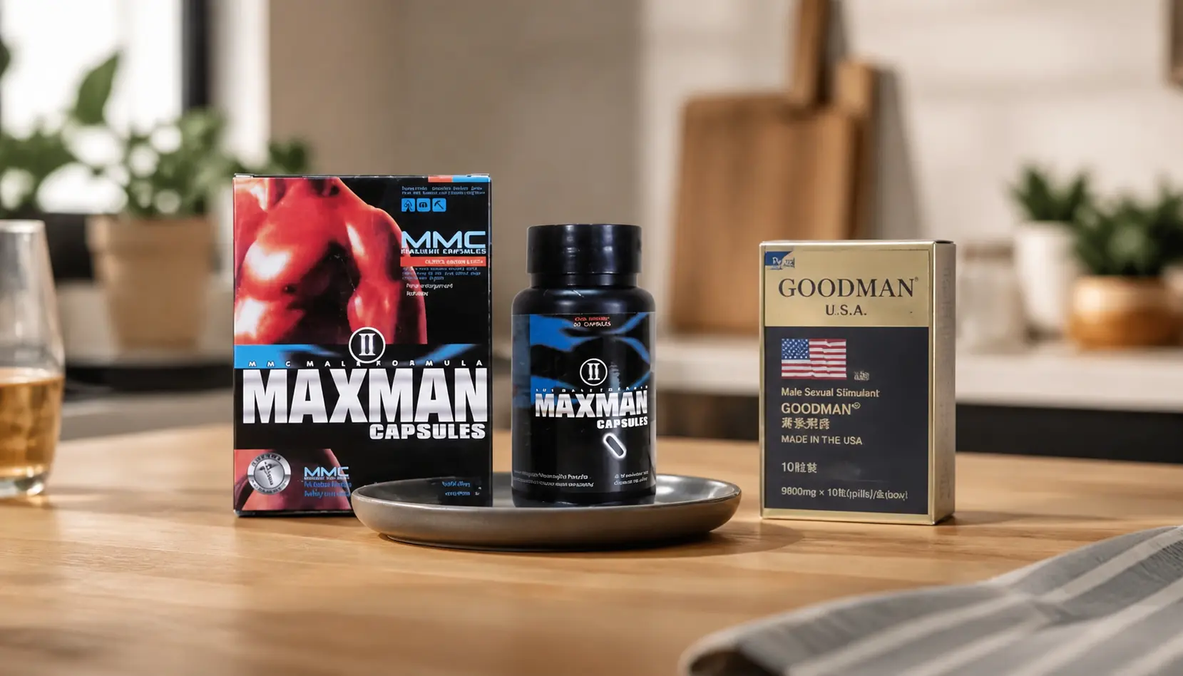 美国GOODMAN增大丸 vs 冈本丝翼 vs 泰坦凝胶对比评测 - 2024男士保健品推荐